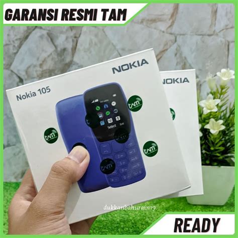 NOKIA 105 TAM GARANSI RESMI 2022